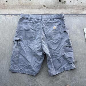VTG Y2K Carhartt Grey carpenter work shorts size 36 original fit